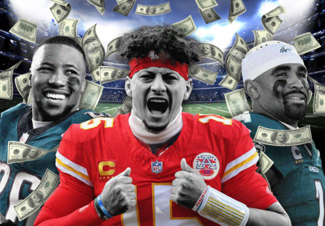Here’s how much money NFL stars Patrick Mahomes, Saquon Barkley and Jalen Hurts can make in Super Bowl bonuses