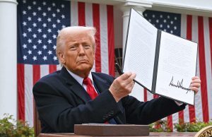 Trump’s new tariffs will make equity markets ‘suffer,’ economist says, with the ‘downside risk of retaliatory tariffs around the globe’ Trump’s new tariffs will make equity markets ‘suffer,’ economist says, with the ‘downside risk of retaliatory tariffs around the globe’