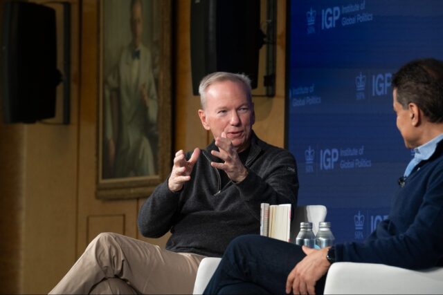 The Surprising Reason Google’s Former CEO Is ‘Not in Favor’ of Working From Home