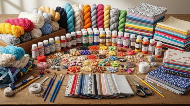 5 Best Online Wholesale Stores for Craft Supplies in Bulk
